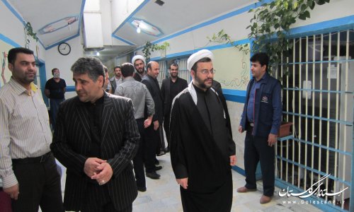 بازدید معاون دادستان مرکز استان و دادیاران دادسرای شهرستان گرگان از زندان مرکزی گرگان