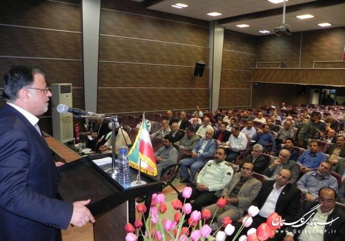 افتتاح  224 پروژه هفته دولت مینودشت با حضور معاون سیاسی، امنیتی و اجتماعی استاندار