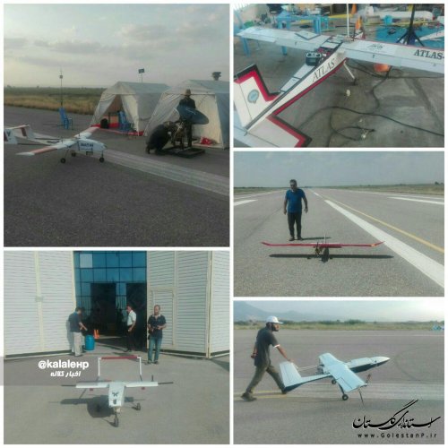چهارمین دوره مسابقات هواپیماهای بدون سرنشین در فرودگاه کلاله برگزار شد