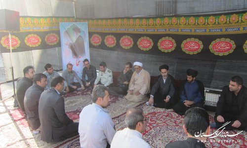 مراسم گرامیداشت هفته دفاع مقدس و محرم حسینی در زندانهای استان گلستان