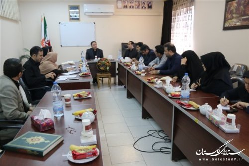 اولین نشست کمیته کارگروه ازدواج و مشاوره  استان گلستان به میزبانی بهزیستی استان