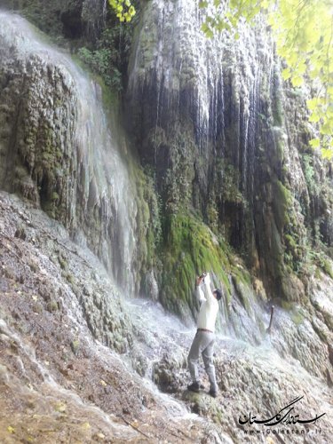 ثبت آبشار فارسیان دومین آبشار خزه ای و زیبای استان گلستان در فهرست ملی میراث طبیعی ایران