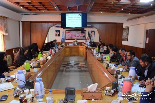 جلسه هم اندیشی شیوه نامه ها و دستورالعمل های آموزشگاههای آزاد فنی وحرفه ای استان گلستان