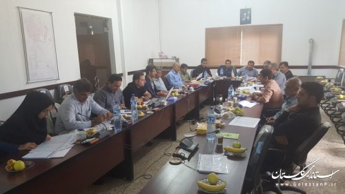 برگزاری سومین جلسه کارگروه پروژه استقرار مدیریت مشارکتی آب قره سو – زرین گل در علی آباد کتول