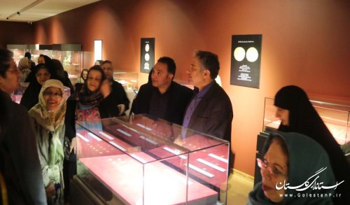 بازدید سالمندان از موزه  تاریخی گرگان