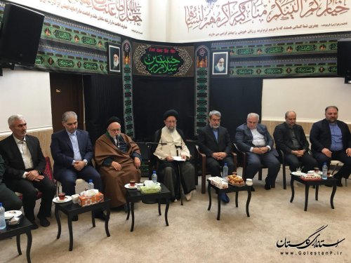 دیدار وزیر کشور با نماینده ولی فقیه در استان گلستان