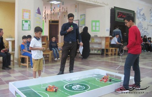 نفرات برگزیده هفتمین دوره مسابقات رباتیک شرق استان گلستان معرفی شدند