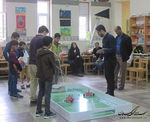 نفرات برگزیده هفتمین دوره مسابقات رباتیک شرق استان گلستان معرفی شدند