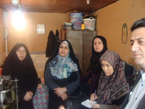 بازدید مدیر کل امور بانوان استانداری گلستان از چند تعاونی زنان در کردکوی