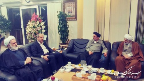 دیدار استاندار گلستان با رئیس سازمان تبلیغات کشور
