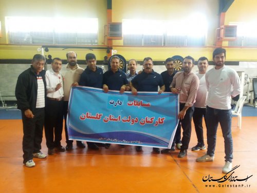 نفرات برتر مسابقات دارت کارکنان دولت استان در بخش مردان مشخص شدند