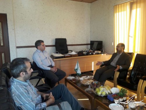 دیدار معاون حفاظت و بهره برداری شرکت آب منطقه ای گلستان با مدیر عامل موسسه میرداماد