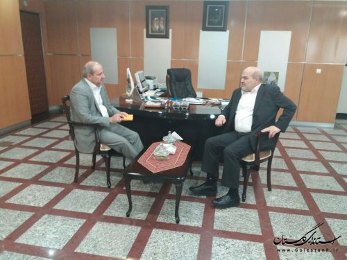 دیدار استاندار گلستان با رئیس سازمان حفاظت محیط زیست کشور