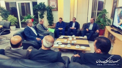 دیدار استاندار گلستان با رئیس سازمان ثبت احوال کشور
