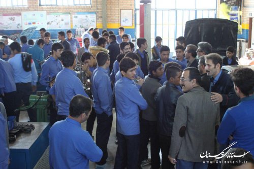 سومین روز بازدید همگانی از مراکز آموزش فنی وحرفه ای استان گلستان