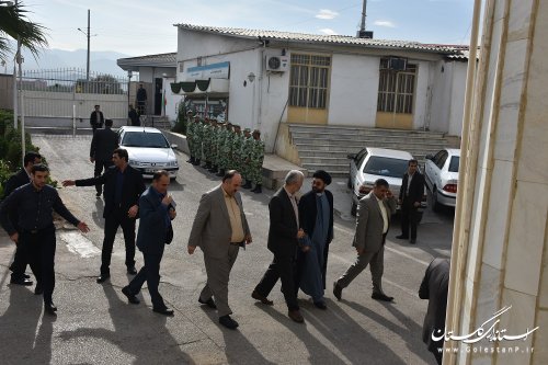 حضور رئیس کل دادگستری استان گلستان در جمع مددجویان زندان گرگان