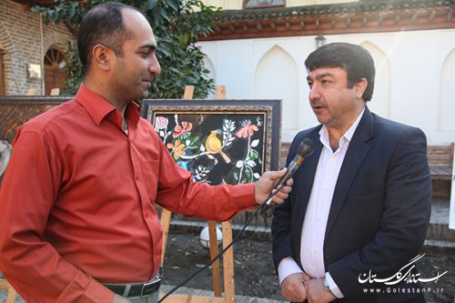 برگزاری نمایشگاه و فروش هنرهای تجسمی برنامه تلوزیونی پاسرو به نفع زلزله زدگان کرمانشاه