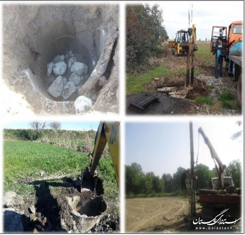 انسداد 24 حلقه چاه غیر مجاز در شهرستان های غرب گلستان