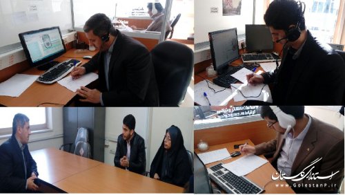 پاسخگویی مستقیم به تماسهای مردمی توسط  مدیر صندوق کارآفرینی امید استان گلستان