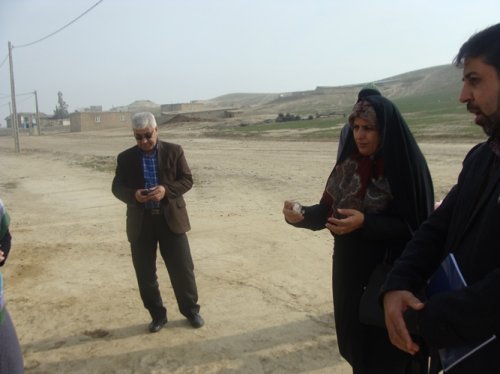 بازدید مدیرکل بانوان گلستان از صندوق خرد زنان عشایری روستای قره ماخر
