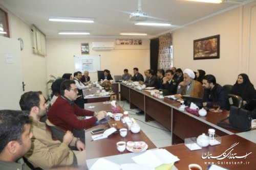 هشتمین جلسه ی کمیته ی فرهنگی و پیشگیری استان دراداره کل بهزیستی برگزارشد