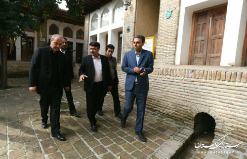  بازدید استاندار گلستان از بافت تاریخی شهر گرگان