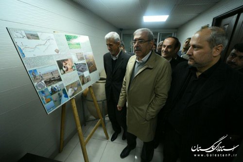 بازدید دبیر شورای عالی مناطق آزاد و استانداران مرتبط با ایجاد مناطق آزاد از موزه و بافت تاریخی گرگان