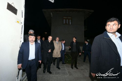 بازدید دبیر شورای عالی مناطق آزاد و استانداران مرتبط با ایجاد مناطق آزاد از موزه و بافت تاریخی گرگان