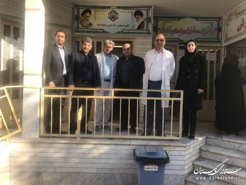 مسئولین شهری رامیان با حضور در درمانگاه تامین اجتماعی این شهر روز پرستار را تبریک گفتند.