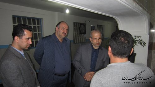 بازدید هئیت نظارت بر حقوق شهروندی از زندان گرگان