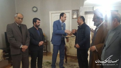 دیدار جمعی از مدیران سازمان جهاد کشاورزی استان گلستان با همکار جانباز