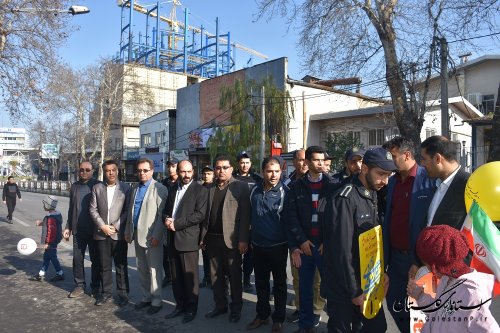 ایستگاه صلواتی کارکنان زندانهای استان گلستان در روز 22 بهمن