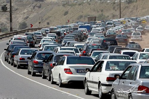 ثبت تردد 608 هزار و 295 خودرو از 51 محور استان گلستان 
