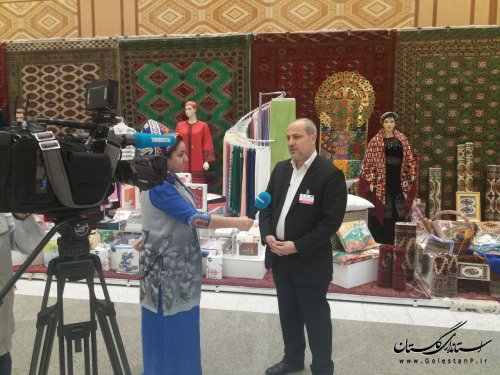 سخنرانی استاندار گلستان در همایش تجاری جمهوری اسلامی ایران و ترکمنستان در عشق آباد