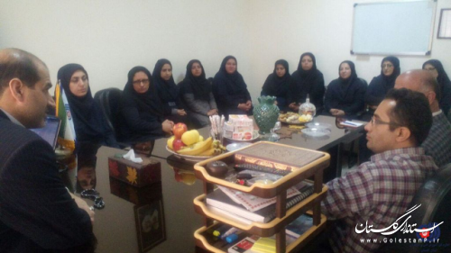 بازدید و نشست صمیمی مدیرکل آموزش فنی و حرفه ای استان گلستان از مرکز خواهران گرگان