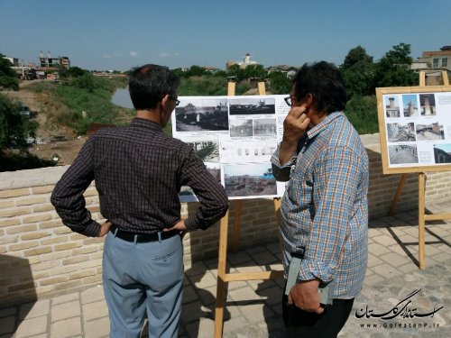 برگزاری نمایشگاه عکس از مراحل بازسازی و مرمت بناهای تاریخی استان گلستان