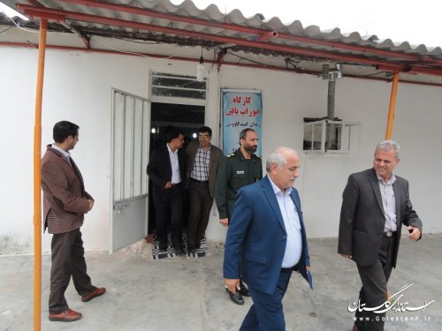 بازدید اعضای شورای تامین شهرستان رامیان از زندان گنبدکاووس
