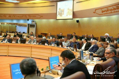 حضور استاندار گلستان در همایش سراسری استانداران به ریاست وزیر کشور