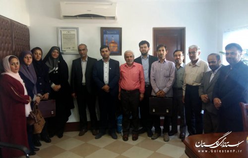 دیدار جمعی از مدیران مسئول نشریات استان با مدیر کل فرهنگ و ارشاد گلستان