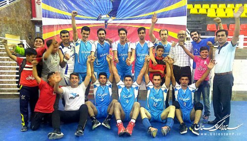 دانشگاه علمی کاربردی استان گلستان قهرمان مسابقات والیبال پسران دانشجوی کشور شد