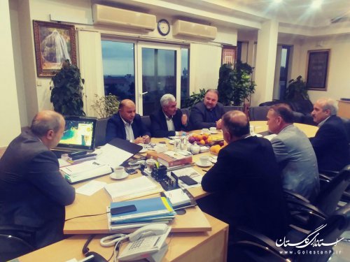 جلسه مشترک استاندار گلستان با نمایندگان مردم استان در مجلس برگزار شد