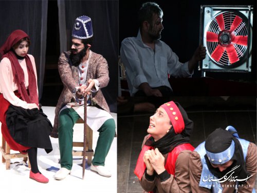 اجرای 3 نمایش در روز نخست بیست و نهمین جشنواره تئاتر استان گلستان