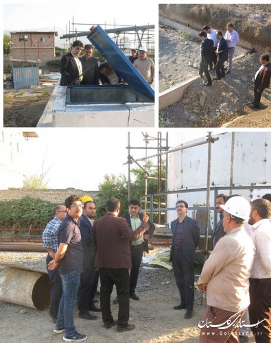 بازدید مدیرعامل شرکت آبفار استان از پروژه های آبرسانی شهرستان کردکوی