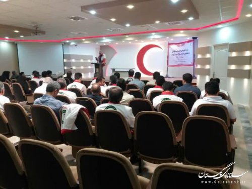 نخستین کارگاه آموزشی EOP در جمعیت هلال احمر گلستان برگزار شد 
