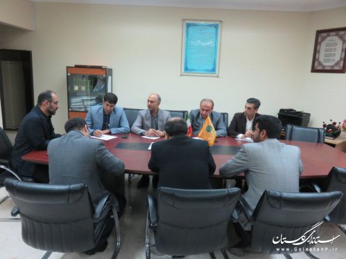 برگزاری جلسه با دوکمیته اربعین استان گلستان