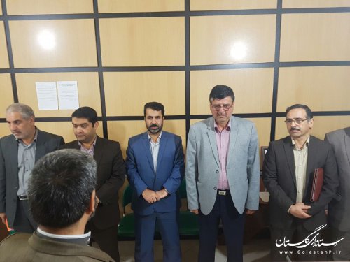 افتتاح میز خدمت در سازمان جهاد کشاورزی استان گلستان