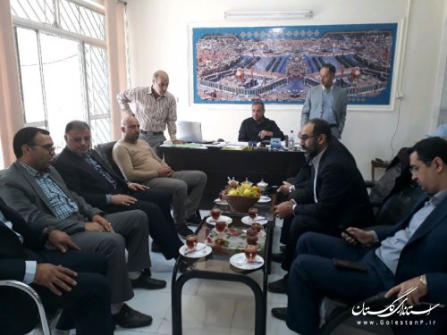 بازدید مسئولان ستاد ساماندهی اربعین حسینی گلستان از دفتر موقت کنسولگری عراق در استان