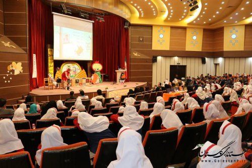 مرحله استانی بیست و یکمین جشنواره بین المللی قصه گویی در گرگان برگزار شد