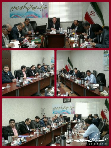 چهارمین جلسه شورای هماهنگي امور راه وشهرسازي استان گلستان برگزارشد