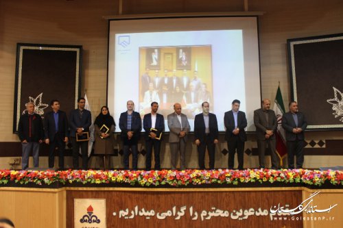 اعتبارنامه اعضای هشتمین دوره هیات مدیره نظام مهندسی ساختمان استان گلستان اعطا شد